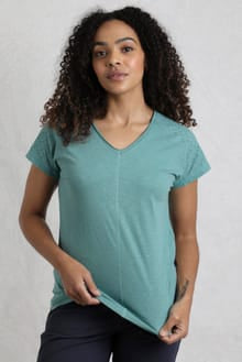 Weird Fish Pernille Organic Cotton Cutaway T-Shirt 19903